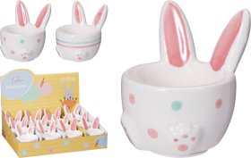 Stovelis kiaušiniui Zuikis, įvairių dizainų, aukštis 7,8 cm