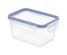 Hermetinė maisto saugojimo dėžutė ROTHO Clic & Lock, 0,75 l, mėlynos sp.