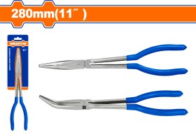 Replės WADFOW, ilgos, sulenktos 45 laipsnių, 280 mm, WPL2E11