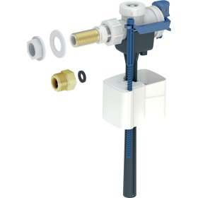 Vandens prileidimo mechanizmas GEBERIT 333 Tipo, šoninis pajungimas, 3/8" ir 1/2", žalvarinė įmova