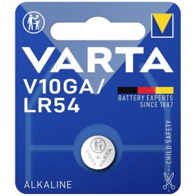 Maitinimo elementas VARTA V10Ga/Lr54, 1.5 V, 1 vnt.