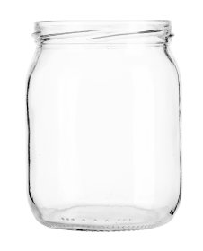 Užsukamas stiklainis, 540 ml, skersmuo 82 mm