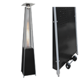 Dujinis šildytuvas OUTFIT 547760, 5000/13000W, aukštis 2290 mm, su ratukais