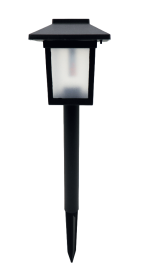 Lauko šviestuvas įsmeigiamas SUNLUX 8119, su saulės elementais, 79 x 370 mm, IP44