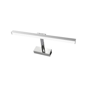 Sieninis veidrodžių ir paveikslų šviestuvas HOROZ Kartal, LED, 8W, 230V, 4200K, 570 lm, IP45, 400 x 40 x 160 mm, chromo sp.