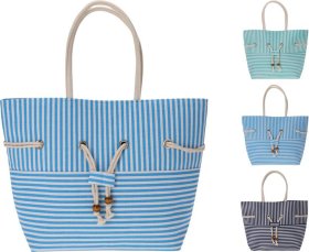 Paplūdimio krepšys, matmenys 49x35cm, poliesteris, įvairių spalvų