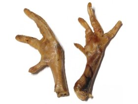 Skanėstas šunims NATURE LIVING, rūkytos vištos kojos šuniui, 2vnt