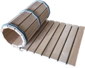 Pirties kilimėlis MEDYNAS, 600 x 20 x 1000 mm, liepa