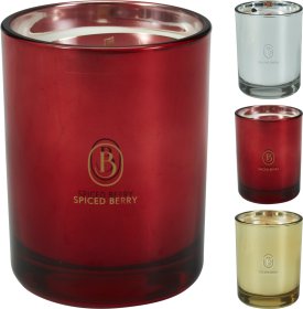 Kvapni žvakė, stikliniame indelyje, medine dagtimi, 3 skirtingi kvapai 