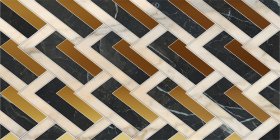 Dekoratyvinės keraminės plytelės KAI, Firenze Geometric Beige 3271, 30 x 60 cm, 6 vnt./dėž., rektifikuotos, įvairiaspalvės