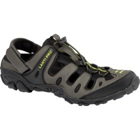 Batai LAHTI PRO, 42 dydis, chaki ir juoda spalva, PU/medžiaginiai, sandalai