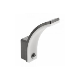 Lauko sieninis LED šviestuvas GTV Nicea, 20 W, 1900 lm, su judesio jutikliu, IP65, juodos sp.