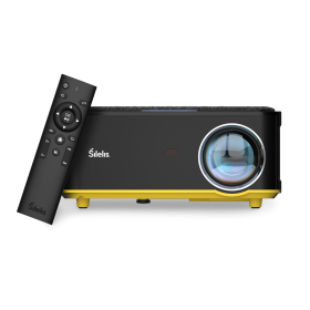 Projektorius ŠILELIS P-4 LED, Wi-Fi, Full HD 1920×1080, 5000:1