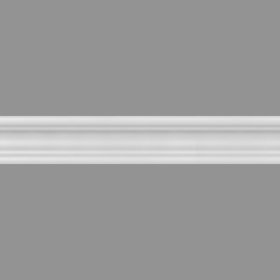 Lubų/sienų apdailos juostelė NOVELLY HOME M3, spl. balta, 30x40x2000 mm, 4vnt