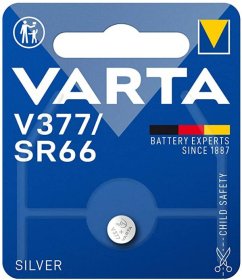 Maitinimo elementas VARTA V377/Sr66, (AG6, 626), 1.5 V, 1 vnt.