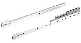 Stalčių bėgeliai HETTICH, su amortizacija, 500 mm, 9277686