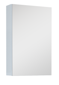 Vonios spintelė ELITA Mirror Cabinet 40, 61,8 x 40 x 12,9 cm, viršutinė, pakabinama, lėtai idarančios durelės, balta, 1D, 904505