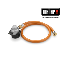 Dujų žarna/reduktorius WEBER, tinka Q100/1000 serijos kepninėms