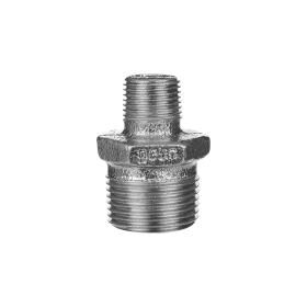 Redukuotas nipelis GEBO, 3/4x1/2", DN20x15, cinkuotas ketus