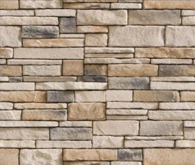 PVC klijuojama ruloninė sienų danga WAKSLINE Ym-15, padengta aliuminio plėvele, sp. Beige natūralus akmuo, 500x2800x2,5 mm