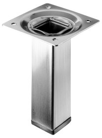 Baldų koja HETTICH, reguliuojama, sidabro spl., 100x25x25 mm, 9129093