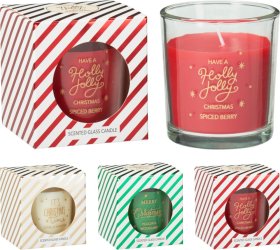 Kvapni žvakė, stikliniame indelyje, 3 skirtingi kvapai