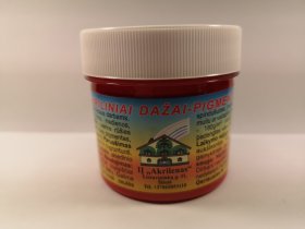 Akriliniai dažai AKRILEN, raudonos sp., 120 ml