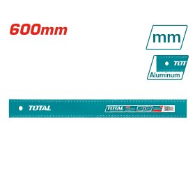 Liniuotė TOTAL, plotis 50 mm, ilgis 600 mm, TMT636002