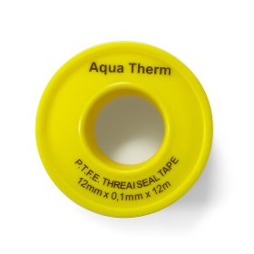 Tefloninė sandarinimo juostelė AQUATHERM, 12mm x 0,100mm x 12m