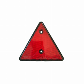 Automobilio priekabos atšvaitas ALBURNUS L473, 150 x 150 x 150 mm, trikampis, spalva raudona, 1 vnt