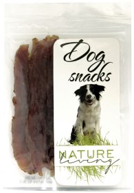 Skanėstas šunims NATURE LIVING, džiovinta antiena 75g