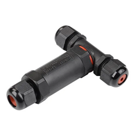 Jungtis laidams GTV Wzl-3, 3 x 2,5 mm, T formos, iš 1 laido į 2 laidus, IP68