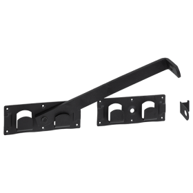 Durų skląstis DOMAX, WBR440, 440 x 70 x 180 mm, juodos spalvos, 86412