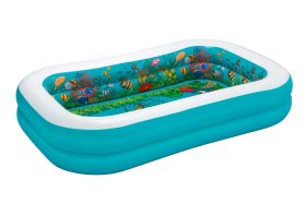 Pripučiamas baseinas BESTWAY 3D Undersea Adventure, 778 l, 2,62x1,75x0,51 m, 54177