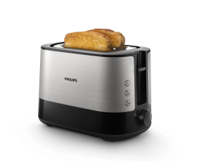 Skrudintuvas PHILIPS HD2637/90, juoda/nerūdijančiojo plieno/sidabro