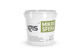 Statybinis glaistas IGIS Mikrosfera, smulkiagrūdis, vidaus darbams, 1 l (kibire)