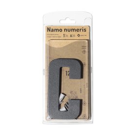 Namo raidė C, 120 mm, antracito sp, nerūdijantis plienas