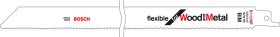 Pjūklo geležtės BOSCH S 1222 VF Flexible for Wood and Metal