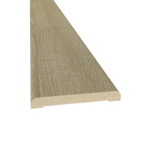 Laminuotų durų su užlaida apvadai VIVENTO, komplektas durų varčiai, kairinė, spalva Bleached Oak,  matmenys 2090 x 60 x 8 mm, 2 vnt., 1040 x 60 x 8 mm, 1 vnt.