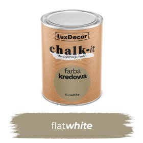 Kreidiniai dažai LUXDECOR Chalk-It, 750 ml, (32) Flat White