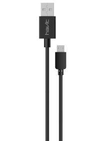 USB-micro USB laidas HAVIT M.CUBE 8610, 2,0A, 1m, juodos spalvos