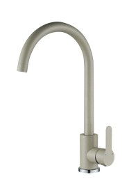 Plautuvės maišytuvas ODUS OD-362 Steel, nerūdijantis plienas, aukštas, smėlio spalvos