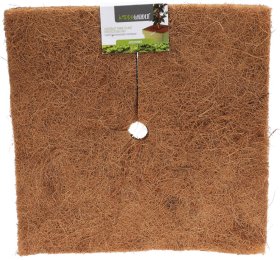 Kokoso pluošto augalų šaknų apsauga Progarden, kvadratinė, rinkinys (3 vnt.), ilgis 38 cm.