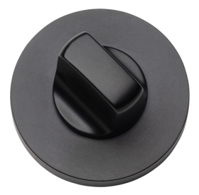 Užsuktukas WC INOVO Slim 17, juodas sp., apvalus Q5 + per. 6 mm