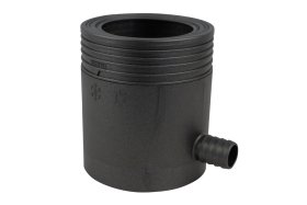 Lietaus rinktuvas su filtru MARLEY, perpildymo stabdžiu ir žarnos jungtimi, 85-105 mm, metalinio antracito spalvos, 361345