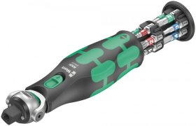 Terkšlė  3/8´´ su laikikliu antgaliams WERA 8009 Zyklop Pocket