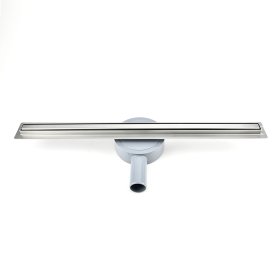 Metalinis dušo latakas 600 x 70 x 70 mm, slim 