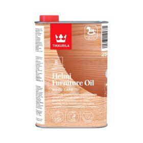 Natūralus aliejus mediniams stalviršiams ir baldams TIKKURILA, HELMI FURNITURE OIL, 0,25 l