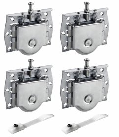 Stumdomų durų montavimo rinkinys HETTICH SlideLine16, cinkuotas, 60 kg, 9184438