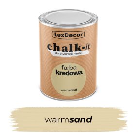 Kreidiniai dažai LUXDECOR Chalk-It, 750 ml, (28) Warm Sand